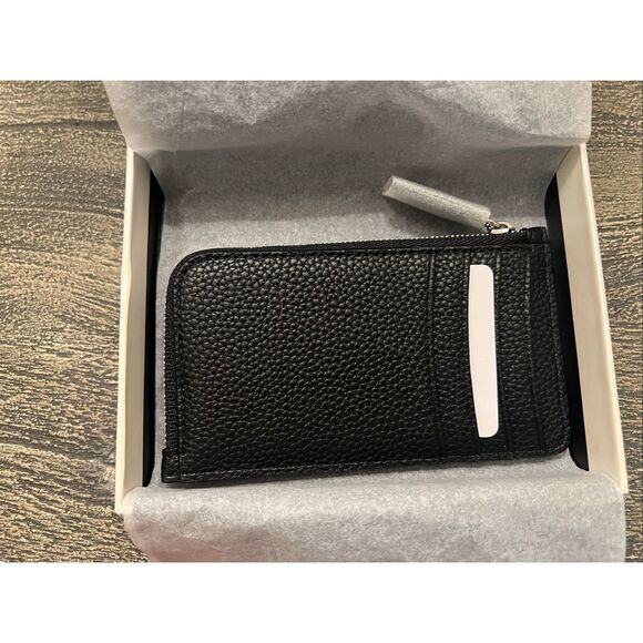 Emporio Armani MyEA Deer-Print Zip Card Holder - Picture 3 of 12